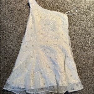 Petal and Pup Ashley One Shoulder Mini Dress